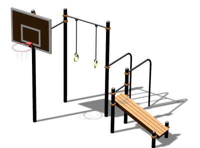 Спортивный комплекс воркаут ВС-143 в Архангельске