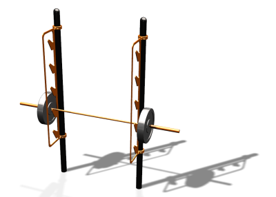 Спортивный комплекс воркаут ВС-84 в Архангельске