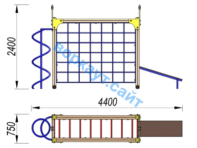 Детский спортивный комплекс Юниор ДСК 3105 в Архангельске