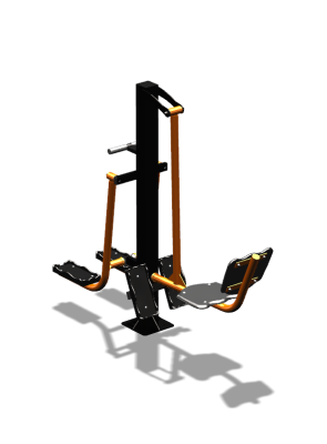 Уличный тренажер "Жим ногами Шпагат" УТ315 в Архангельске