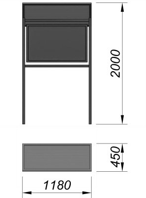 Информационный стенд МАФ 6006 в Архангельске