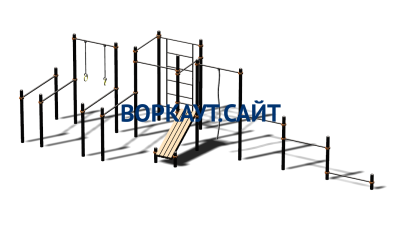 Спортивный комплекс воркаут ВС-83 в Архангельске