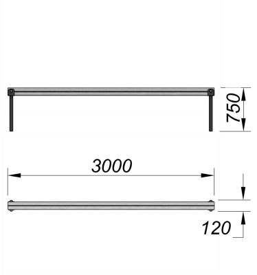 Бум бревно ДСК 3540 в Архангельске